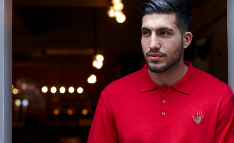 Emre Can models Liverpool Love Follow Conquer collection