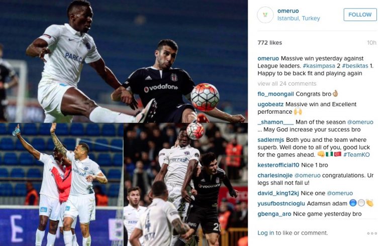 On-loan Chelsea defender Omeruo delighted with win over league leaders Besiktas