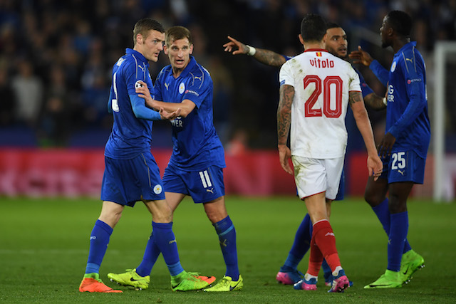 Leicester City v Sevilla FC - UEFA Champions League Round of 16: Second Leg Samir Nasri
