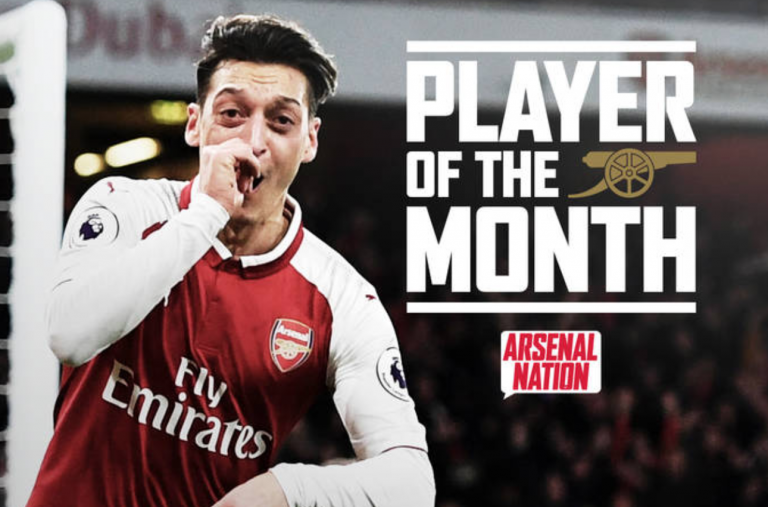 Arsenal Reveal December Player Of The Month