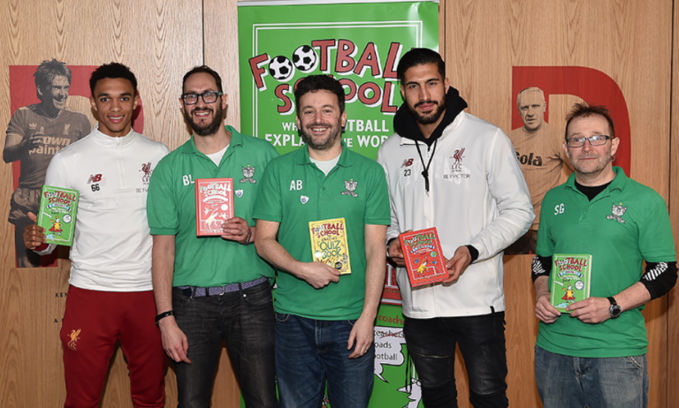 Photo: Liverpool Star Emre Can Reveals What He Thinks About ‘World Book Day’ After Joining Workshop Involving 200 Pupils