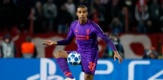 Joel Matip Liverpool Fenerbahce