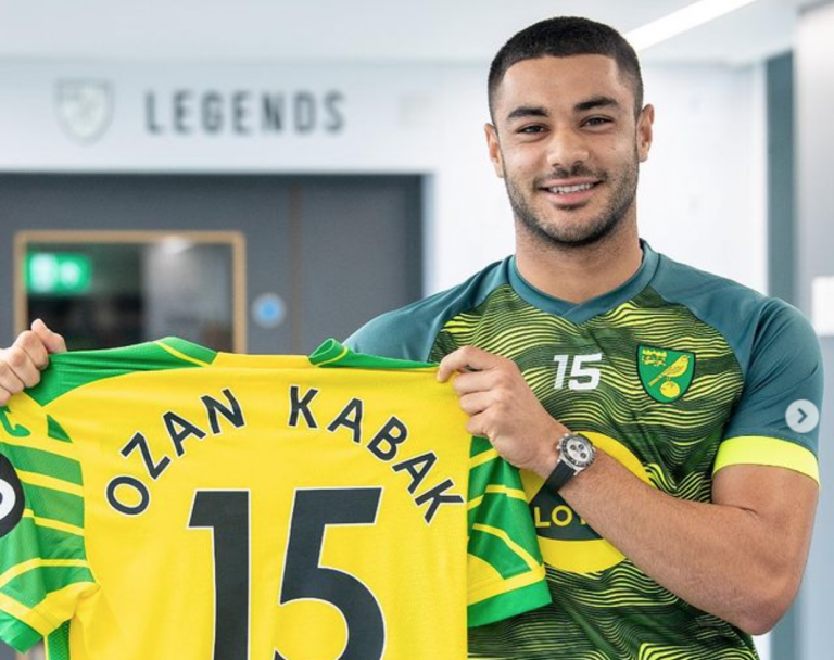 Ozan Kabak reacts to first Norwich City clean sheet following Burnley draw