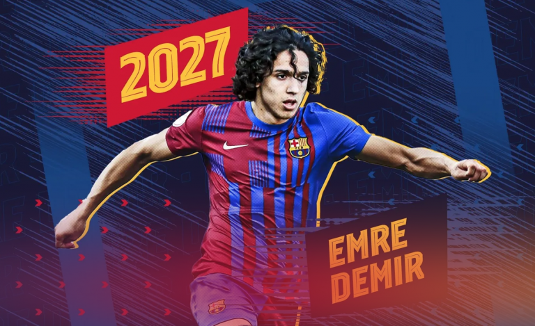 Barcelona include €400m release clause in 17-year-old wonder-kid Emre Demir contract