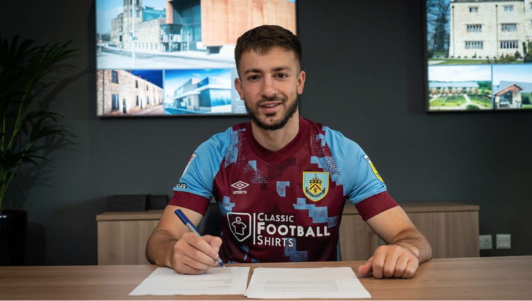 Brentford striker Halil Dervisoglu joins Burnley on loan