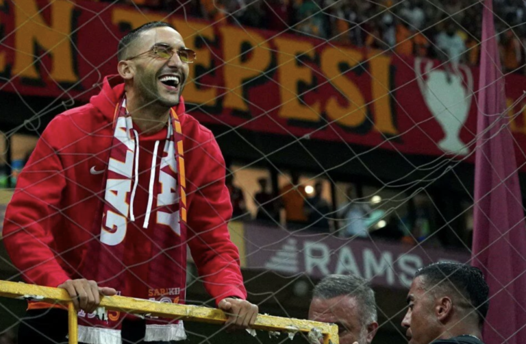 Hakim Ziyech Scores First Galatasaray Goal in Victory Over Basaksehir