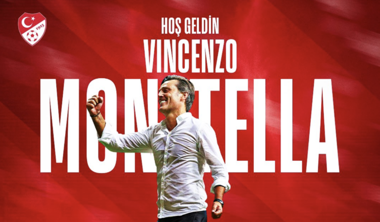 Vincenzo Montella Appointed New Turkish National Team Manager