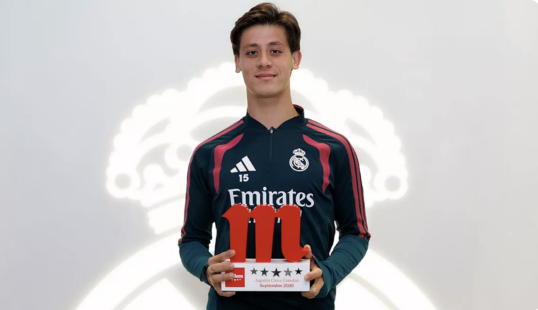 Arda Güler Named Real Madrid Player of the Month Following Stellar September Performances